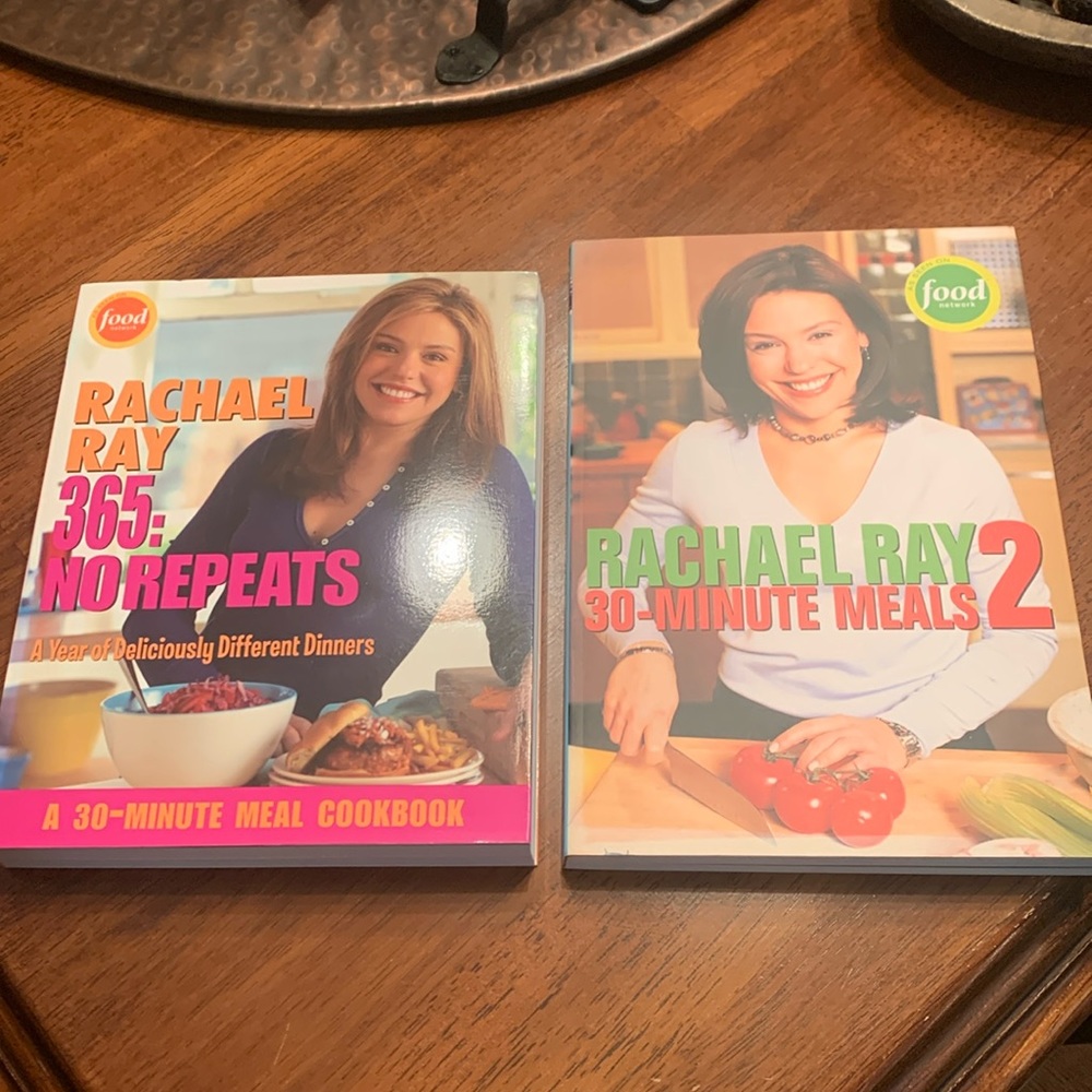 RACHEL RAY FOOD NETWORK COOKBOOKS